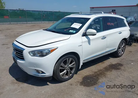 2014 Infiniti Qx60 Hybrid from USA, damaged, VIN 5N1CL0MM3EC521314